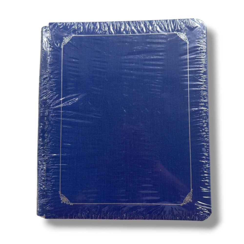 Creative Memories Reflections Sapphire Blue 9x10 Scrapbook Album 15 Pages Sealed